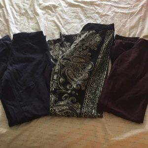 Motherhood maternity leggings bundle